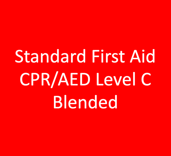 Standard First Aid with CPR/AED Level C Blended