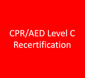 CPR/AED Level A or C Blended - Recertification