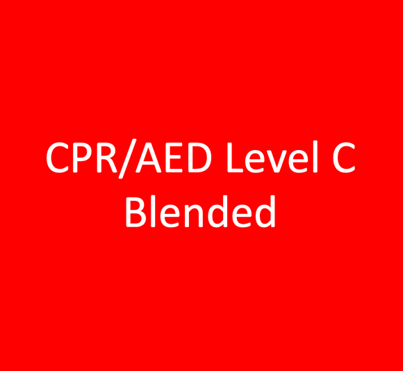 CPR/AED Level A or C - Blended